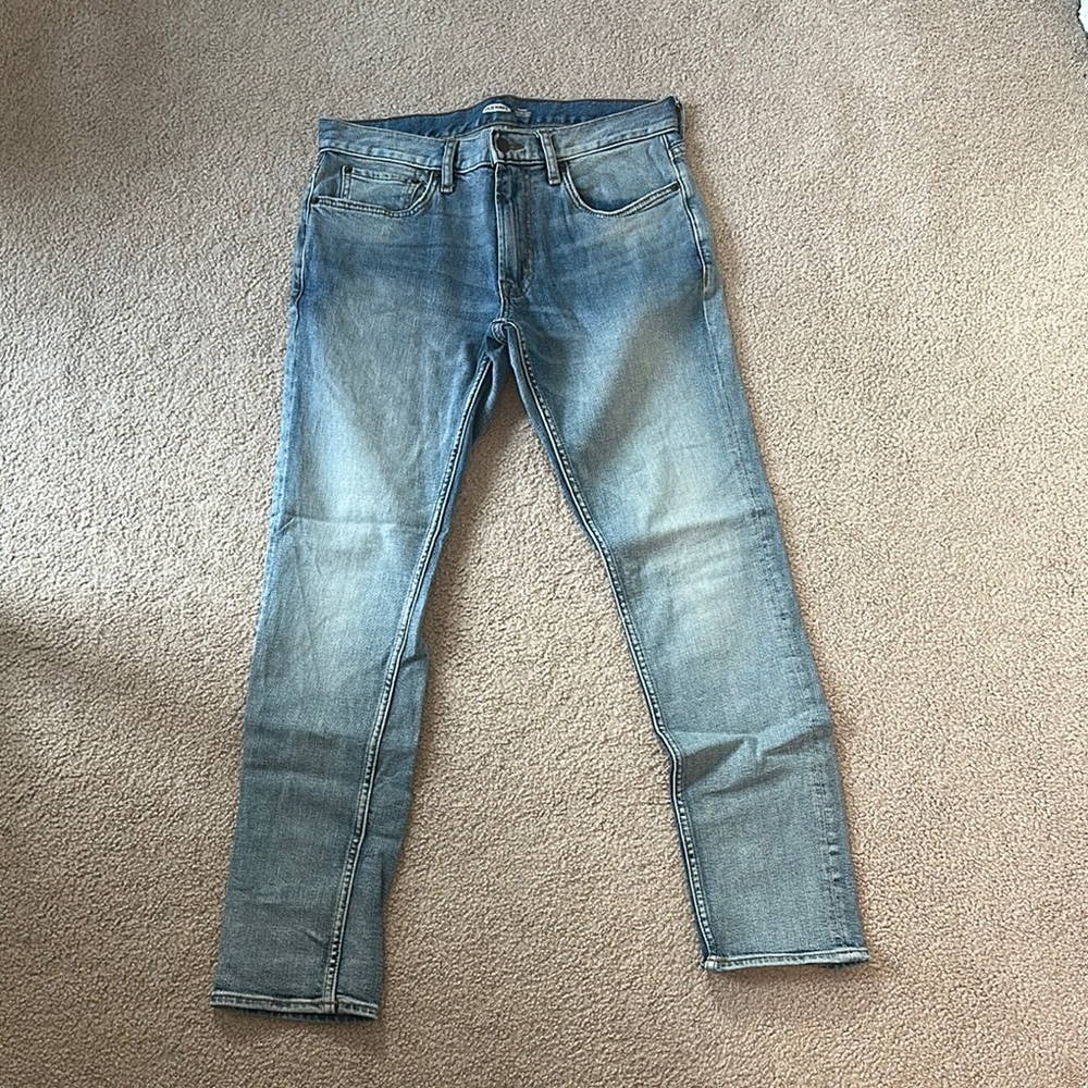 Men's Old Navy Blue Denim Jeans Skinny 30x32